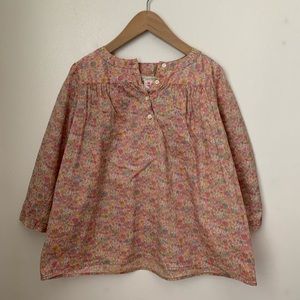 Bonpoint Girls’ Floral Long sleeve Top
